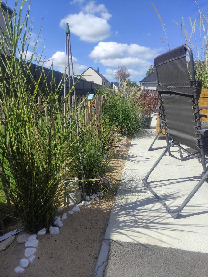 Studio Les Jardins De La Breche Эрманвиль-сюр-Мер Экстерьер фото